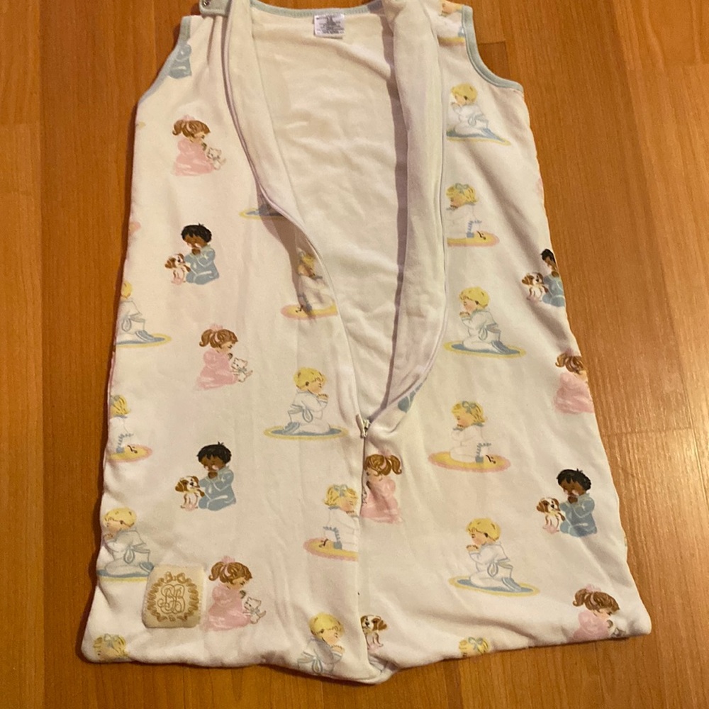 TBBC Beaufort Bonnet night night prayer patience puppy dog sleep sack 0-3 3-6 mo
